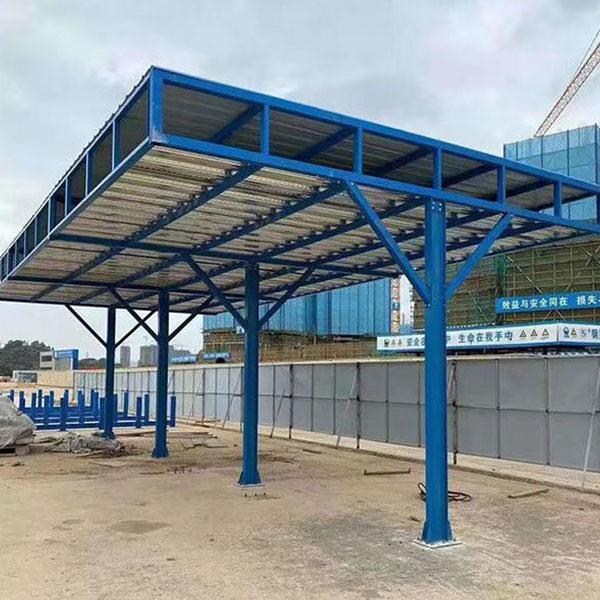 鋼筋防護(hù)棚